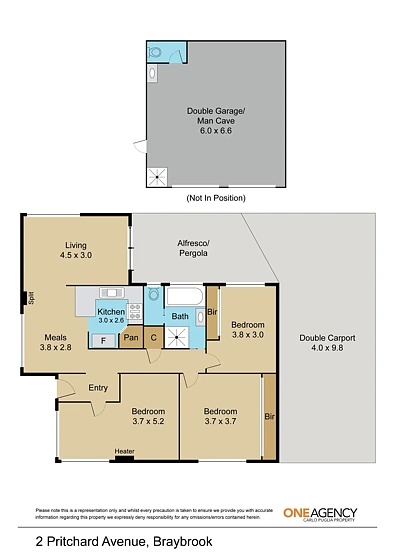 2 Pritchard Avenue, Braybrook, VIC 3019, 3 chambres, 1 salles de bain, House