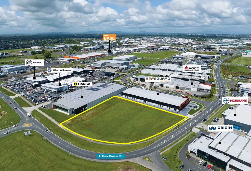 Te Rapa  Prime Corner Industrial Site