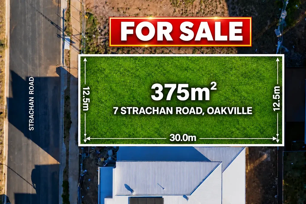 Box Hill Premium 375m² with 12.5 Frontage East Facing Block in Oakville-DA Approved