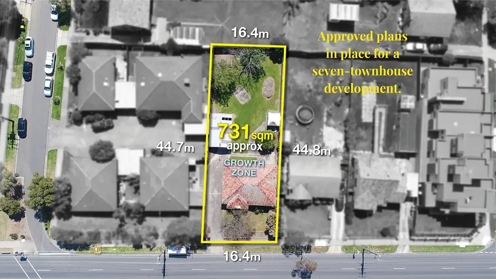 Reservoir EOI Ending Fri 13 Nov 5pm | Endorsed Town Planning Plans - Seven Townhouse Development
