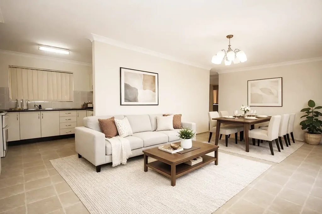 Over-sized and rare 3 bedroom apartment - First floor with lock up garage
