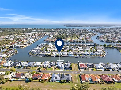 Bongaree 4 Bedroom LIFESTYLE AND ARTISTRY - ARCHITECTURALLY DESIGNED CANAL FRONT PROPERTY