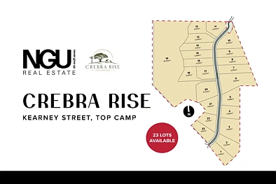 Top Camp 可售地块面积从 4,013平方米 起，距离 Toowoomba CBD 仅 7公里！ Blocks available from 4,013m2, only 7km from Toowoomba CBD!