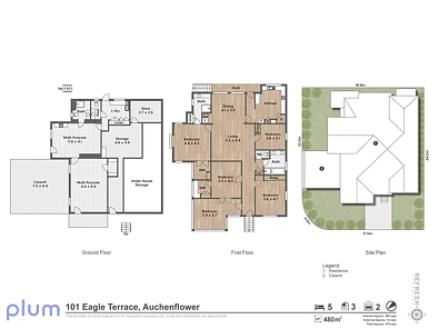 Floor plan - 101 Eagle Terrace, Auchenflower, QLD 4066