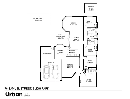 70 Samuel Street, Bligh Park, NSW 2756, 4 ਕਮਰੇ, 2 ਬਾਥਰੂਮ, House