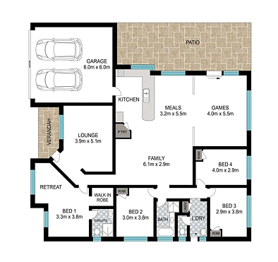 107 Macquarie Drive, Australind, WA 6233, 5房, 2浴, House