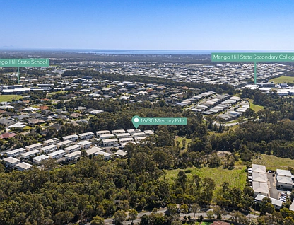 16/30 Mercury Parade, Mango Hill, Moreton Bay Region, 3 રૂમ, 2 બાથરૂમ, Townhouse
