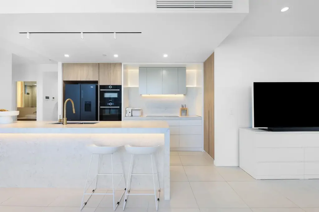Burleigh Waters 3ਬੈੱਡਰੂਮ Luxury Apartment Living with Breathtaking Coastal Outlook