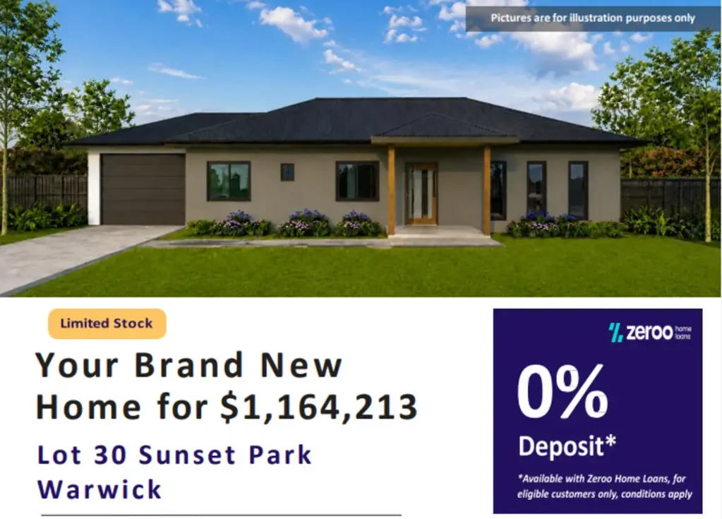 Warwick  Brand New Turn-Key Acreage Home With Premium Inclusions Throughout