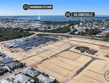 ProposedLot 523 Proposed Deposited Plan 426485, Dawesville, Mandurah, 0 rūma, 0 rūma horoi, Section