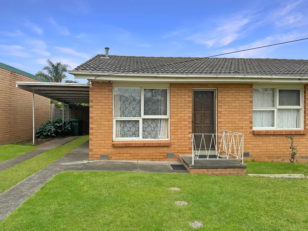 2 Bedroom - Low maintenance