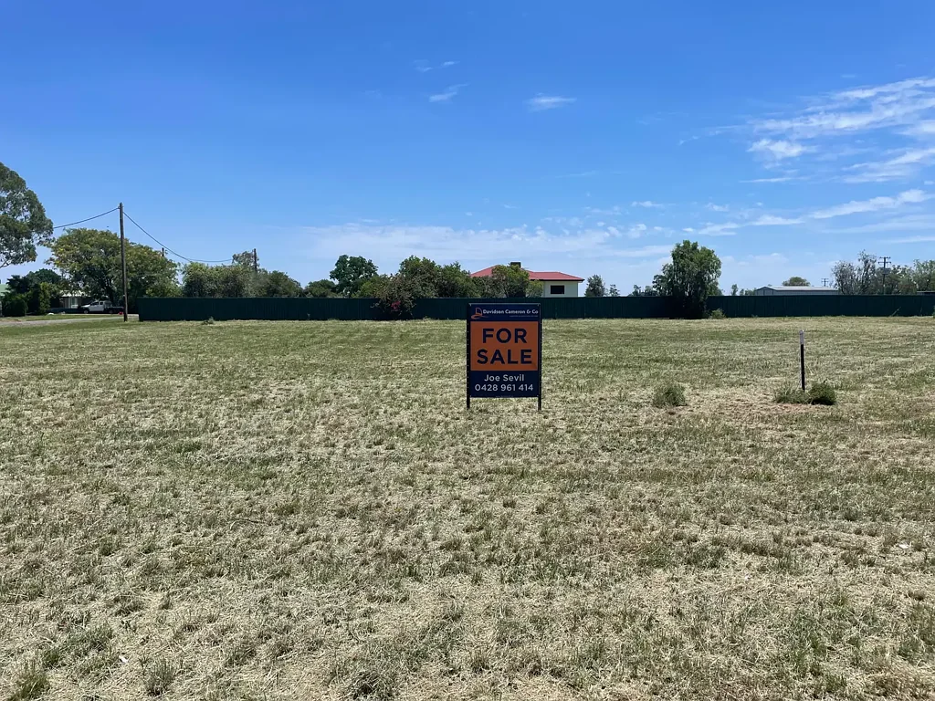 Wee Waa Rare Vacant Block In Sought After Location