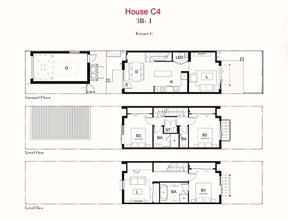 Unit C/4 Tce C Waterview Drive, Te Awa Lakes, Horotiu, Hamilton, 3部屋, 2バスルーム, Townhouse