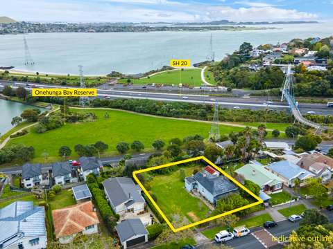 Onehunga 4房  Rare Find 1091m2 (approx.) Panoramic Harbour Views