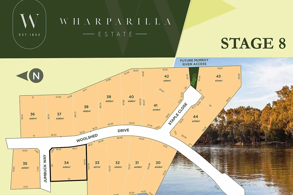 Echuca Premium Titled Corner Allotment in Wharparilla Estate