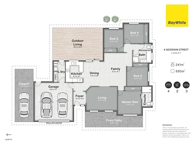 4 Goodwin Street, Laidley, QLD 4341, 4 Bedrooms, 2 Bathrooms, House