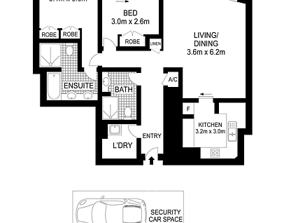 1615/28 Harbour Street, Sydney, Sydney CBD, 2 غرف, 2 حمامات, Apartment