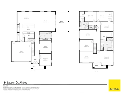Plano ng Bahay - 34 Lagoon Drive, Aintree, VIC 3336