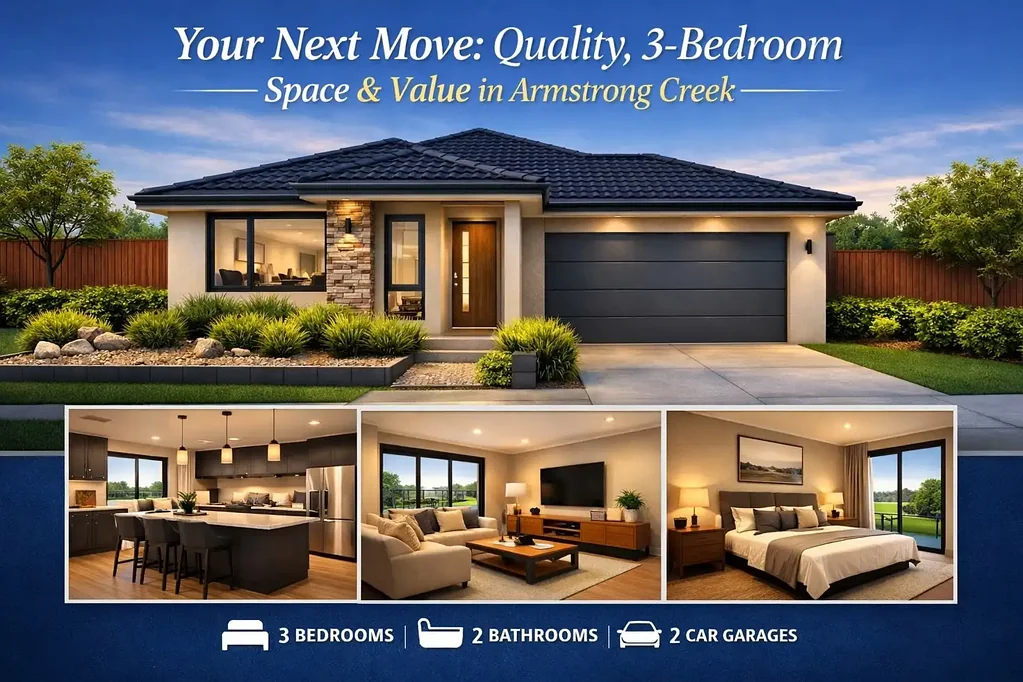 Armstrong Creek 3 Slaapkamer Your Next Move: Quality, 3-Bedroom Space & Value in Armstrong Creek