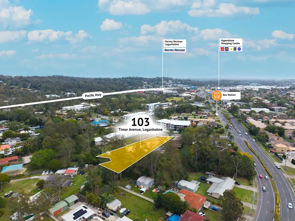 Loganholme 1બેડરૂમ 2,927SQM OF OPPORTUNITY - DA APPROVED!