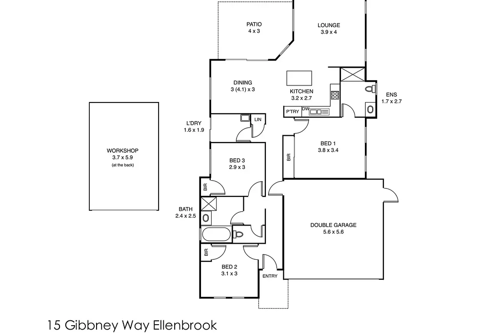 Ellenbrook 3房  Hidden Gem with Rare Rear Access, Caravan Parking & Huge Workshop/Shed