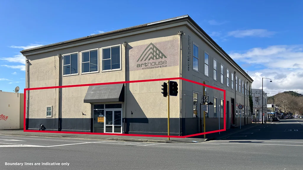 Nelson City High profile corner location