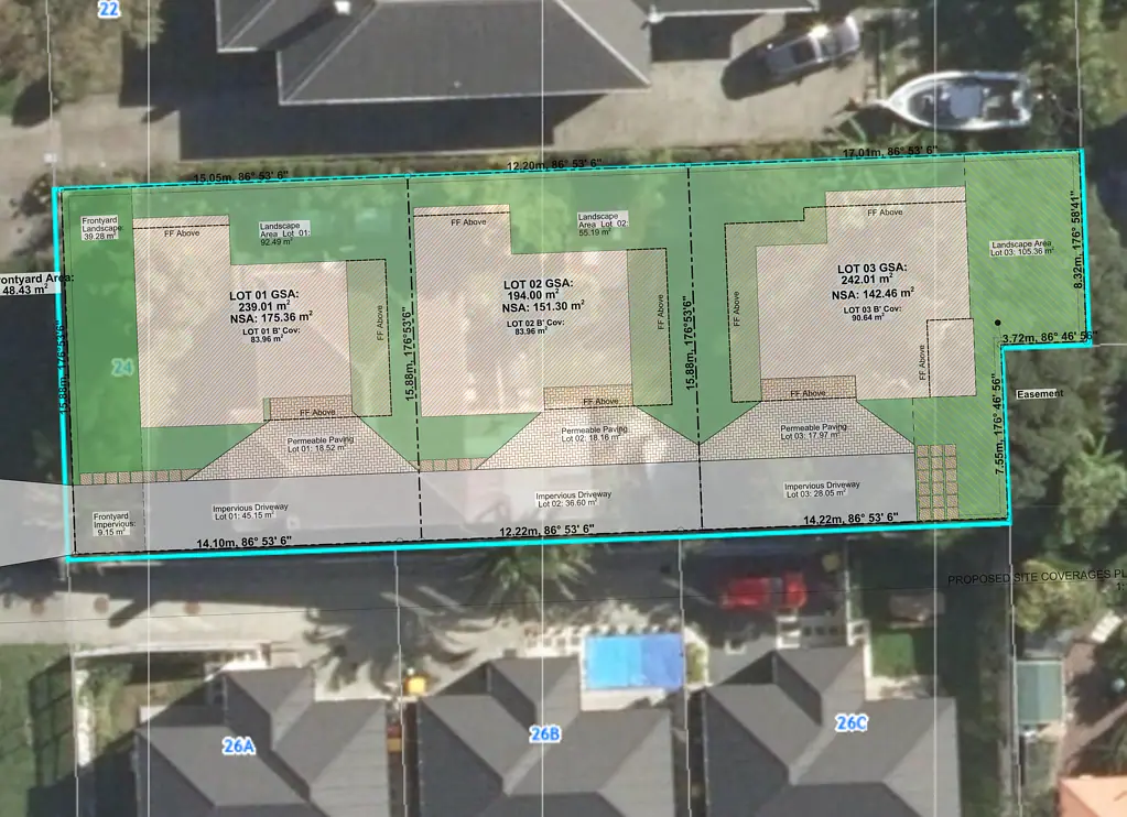 New Windsor 4Kwarto Central Auckland Development - 3 Standalone Homes