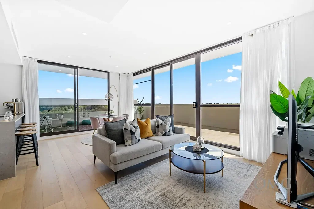Hornsby 2ห้องนอน Elevated Living with Sweeping Views in the Heart of Hornsby