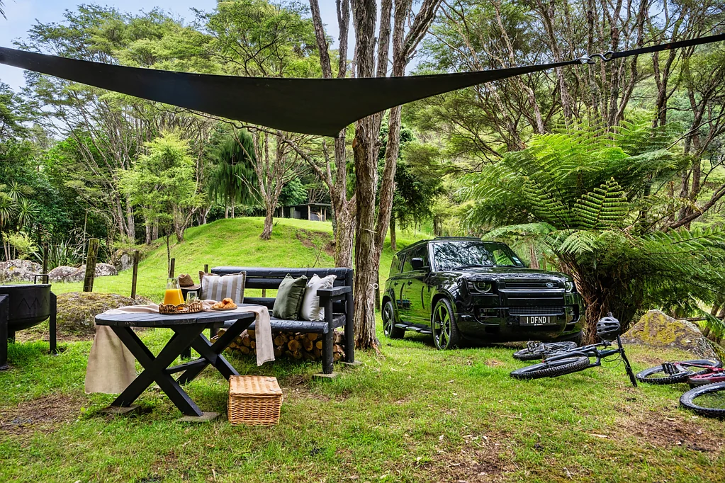 Welcome Bay New Zealand forest retreat. Live freely.