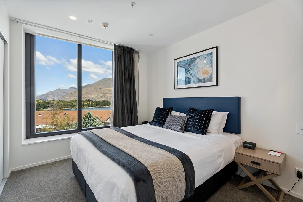 Queenstown 2部屋 Centrally located managed apartment with views