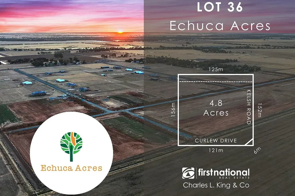 Echuca Titled Acreage Allotments – Ready to Build Now!