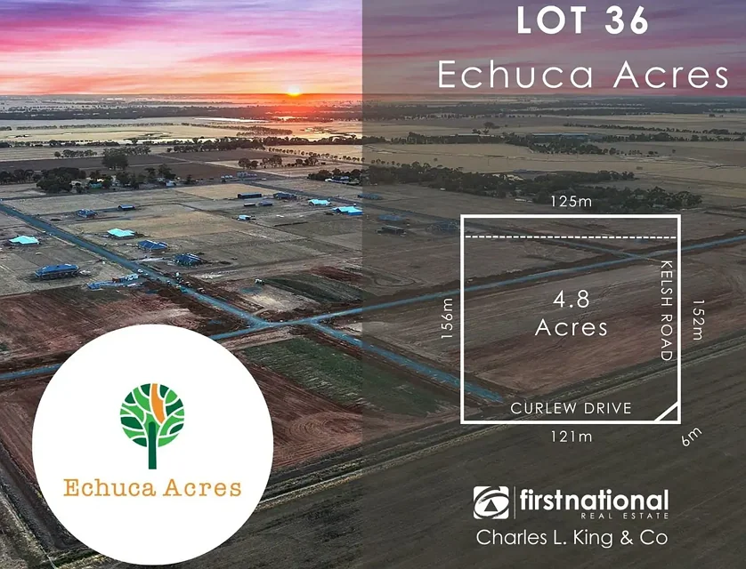 LOT 36 Curlew Drive, Echuca, VIC 3564, 0 chambres, 0 salles de bain, Section