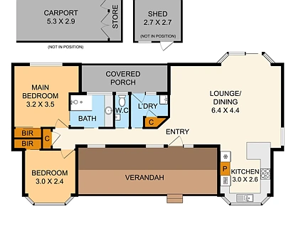 2/534 Monbulk Road, Monbulk, VIC 3793, 2房, 1浴, 排房