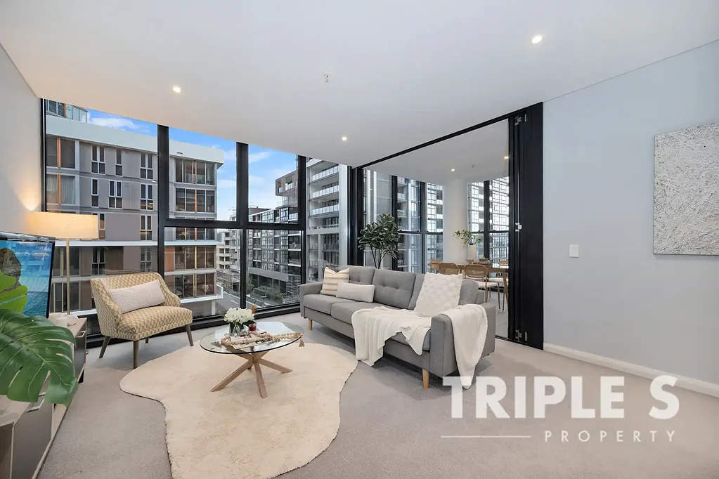 Wentworth Point 2ਬੈੱਡਰੂਮ Love at first sight~