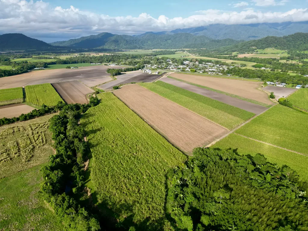 El Arish Cane farm at El Arish with long Creek frontage