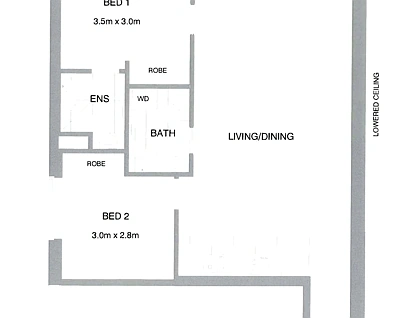 4410/618 Lonsdale Street, Melbourne, Melbourne CBD, 2 ห้องนอน, 2 ห้องน้ำ, Apartment