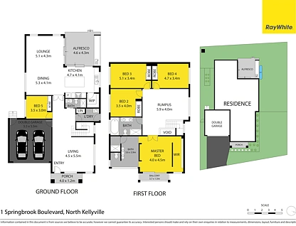 71 Springbrook Boulevard, North Kellyville, Central Tablelands, 5 habitaciones, 3 baños, House