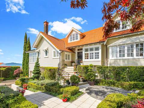 Remuera 7部屋 Spectacular Home with Sea Views