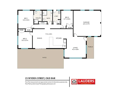 23 Wyden Street, Old Bar, NSW 2430, 3房, 2浴, House