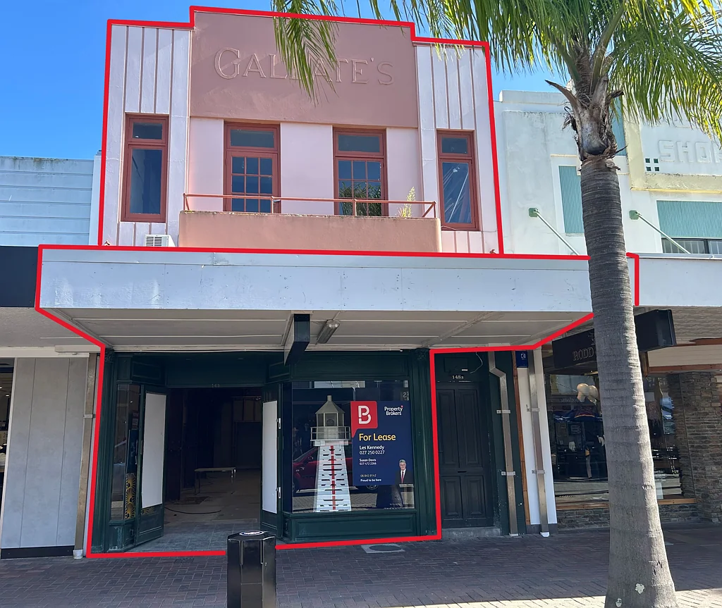 Napier South Napier CBD retail leasing gem