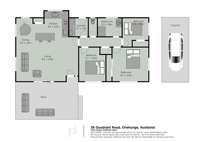 3A Quadrant Road, Onehunga, Auckland, 3 Schlafzimmer, 1 Badezimmer, House