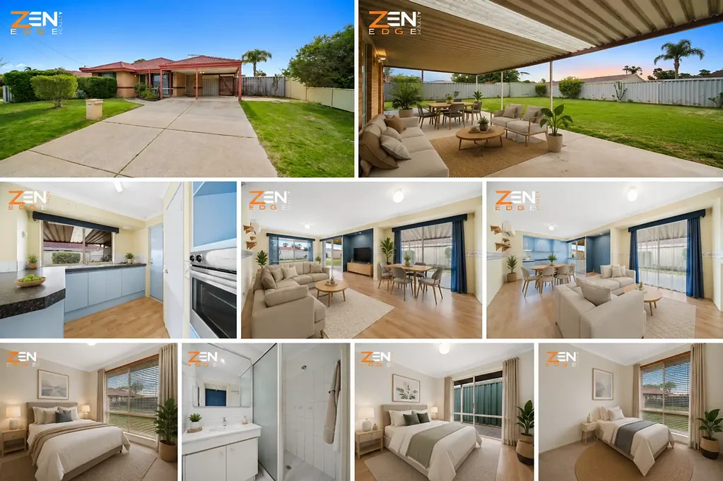 Cooloongup 4ห้องนอน Spacious Family Living on a Generous 680sqm Green Title Block