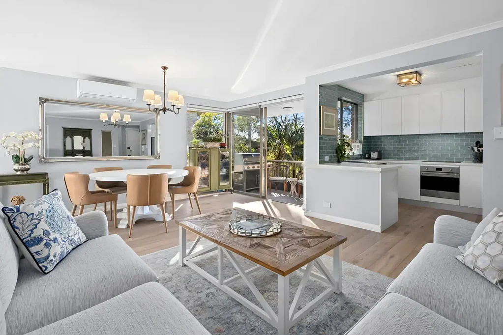 Cremorne 3房  Beautifully Renovated, North Facing Apartment in a Quiet Street