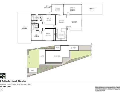 30A Ashington Street, Dianella, North East Perth, 4房, 1浴, Apartment