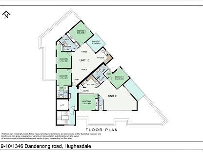 104/1346 Dandenong Road, Hughesdale, Bayside, 2 રૂમ, 1 બાથરૂમ, Apartment