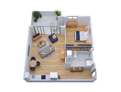 501/25 Pickles Street, Port Melbourne, Melbourne CBD, 1 غرف, 1 حمامات, Apartment