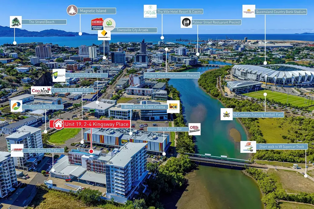 Townsville City 1 Bedroom 🌆  Live, Play & Relax – All from One Incredible Location 🌆