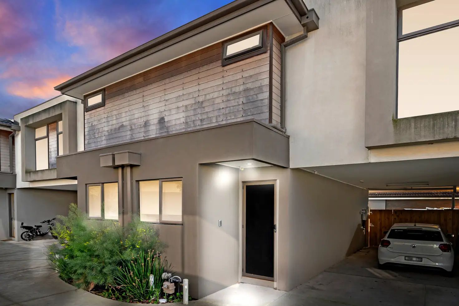 2/44 View Road, Springvale, South East Melbourne, 2 રૂમ, 2 બાથરૂમ, Townhouse