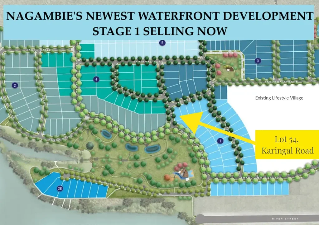 Nagambie GREAT BLOCK IN NEW WATERFRONT ESTATE