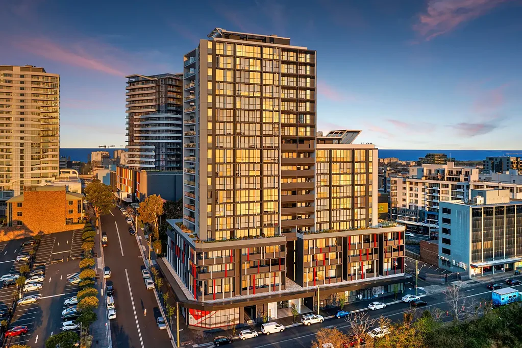 Wollongong 2ਬੈੱਡਰੂਮ Inner City "SKYE" Apartment